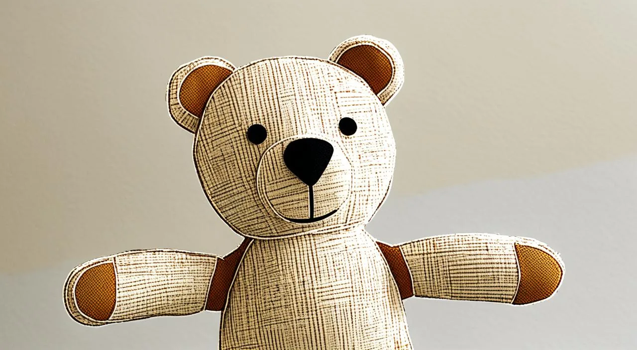 Dibujo de oso de peluche Dibujo de oso de peluche