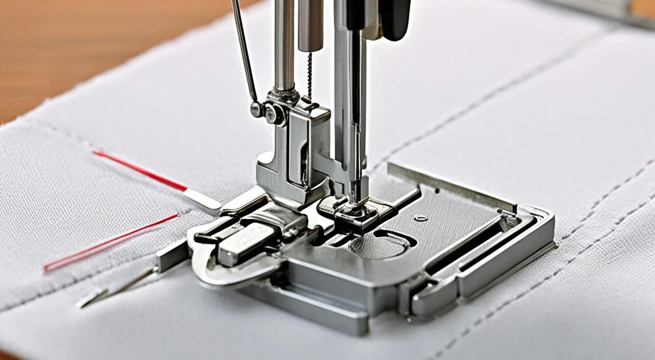 Partes secundarias de la máquina de coser Partes secundarias de la máquina de coser
