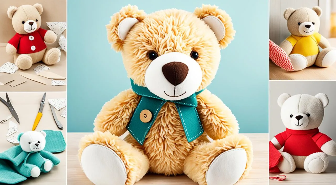 cómo hacer un oso de peluche en tela cómo hacer un oso de peluche en tela