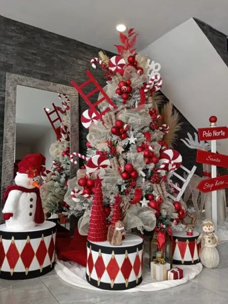 COMO HACER DECORACION ARBOL NAVIDAD CON TENDECIAS 2024 PASO A PASO COMO HACER DECORACION ARBOL NAVIDAD CON TENDECIAS 2024 PASO A PASO